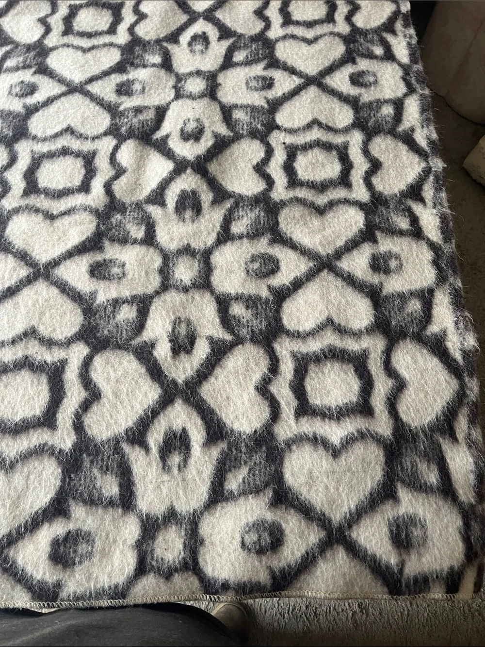 Blanket 59”W x 79”L Reversible